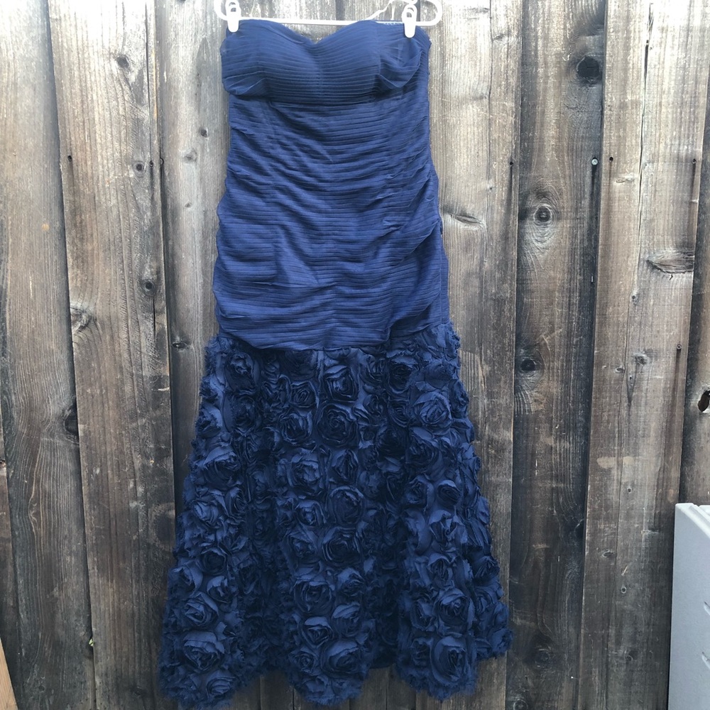 JS Collections Strapless Mermaid Gown